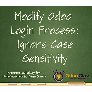 Modify Odoo Login Process: Ignore case sensitivity