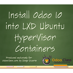 Install Odoo 10 into LXD Ubuntu HyperVisor Containers