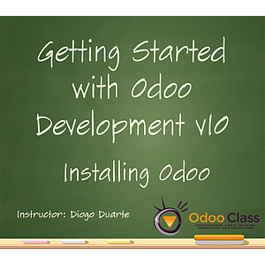 Installing Odoo 10 - Getting Started With Odoo Development v10