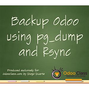 Backup Odoo using pg_dump and Rsync
