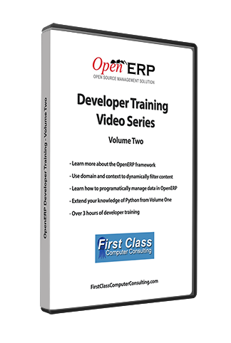 Odoo / OpenERP - Developer Training Volume Two