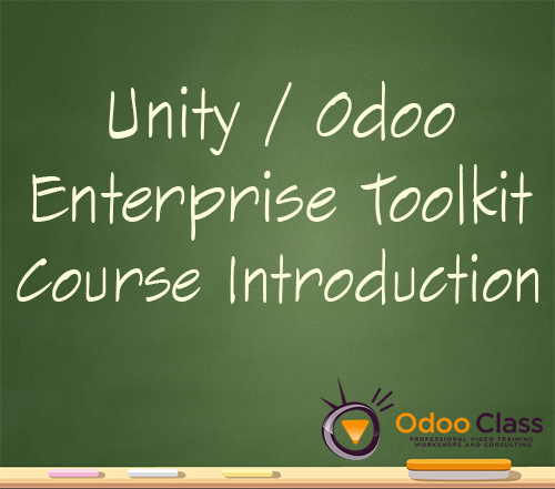 Unity | Odoo Enterprise Toolkit Course Introduction