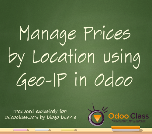 Manage Pricelists by Location using Geo-IP in Odoo