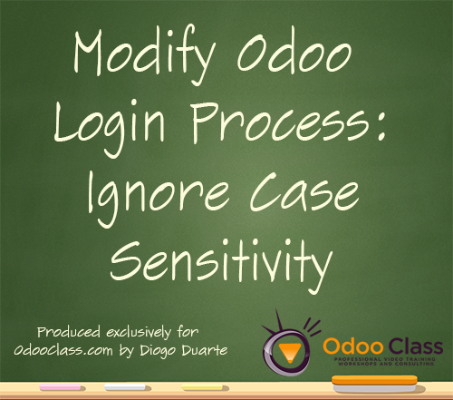 Modify Odoo Login Process: Ignore case sensitivity