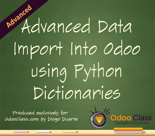 Advanced Data Import into Odoo Using Python Dictionaries