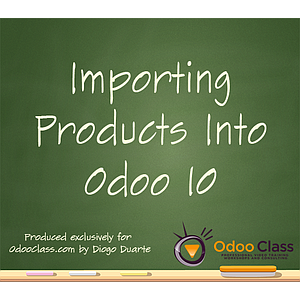 Importing Products Into Odoo 10