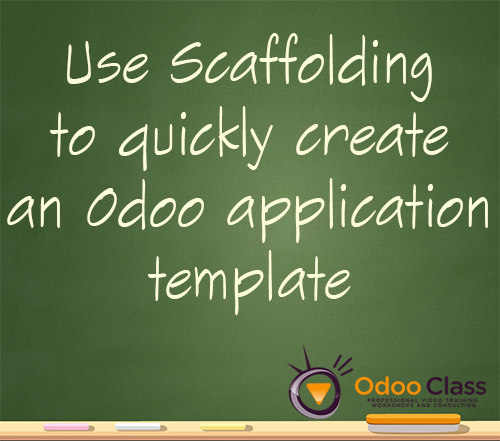 Learn Odoo Scaffolding