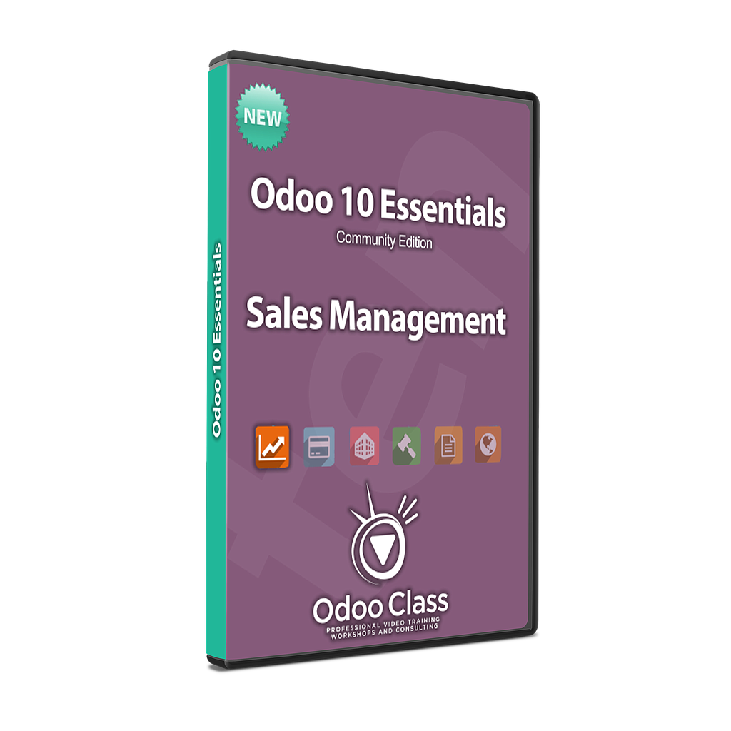 Odoo 10 Essentials - Sales Management