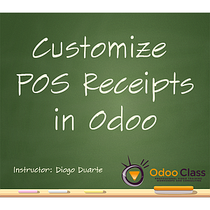 Customize POS Receipts in Odoo