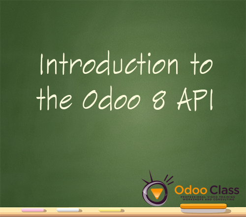 Introduction to Odoo 8 API