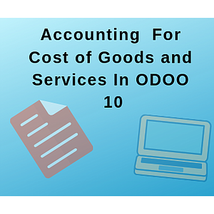 Accounting for Cost of Goods in Odoo v10