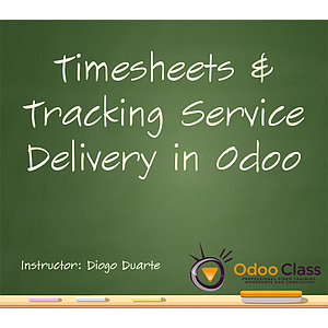 Timesheets & Tracking Service Delivery in Odoo