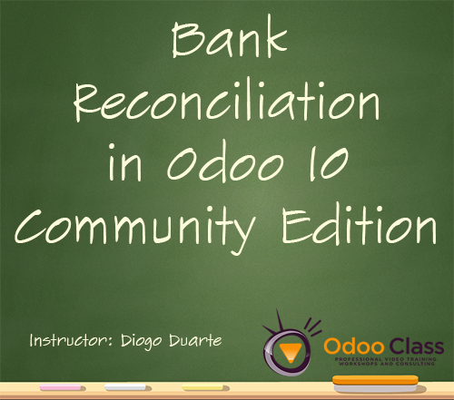 Bank Reconciliation in Odoo 10 Community Edition