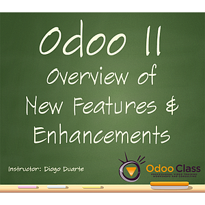 Odoo 11 : Overview of New Features and Enhancements