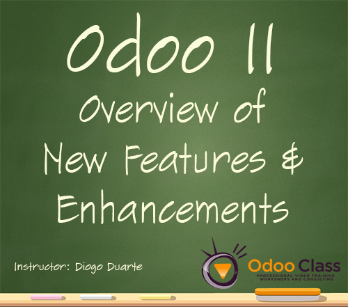 Odoo 11 : Overview of New Features and Enhancements