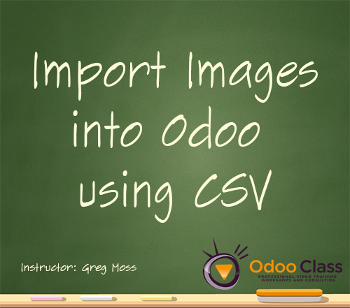 Import Images into Odoo using CSV