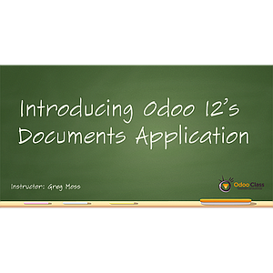 Introducing Odoo 12's Documents Application