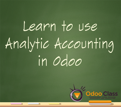 Analytic Accounting in Odoo 8