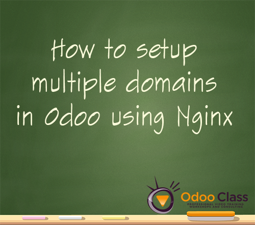 How to setup multiple domains in Odoo