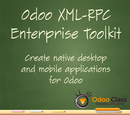 Odoo XML-RPC Enterprise Toolkit - Build native desktop and mobile applications