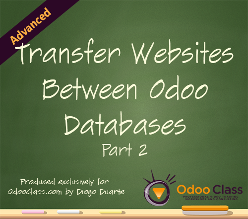 Transfer Websites Between Odoo Databases - Part 2