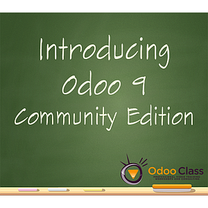 Introducing Odoo 9 Community Edition
