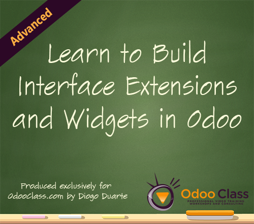 Learn to Build Interface Extensions and Widgets in Odoo